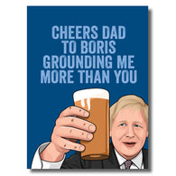 Boris Grounded Me More Card